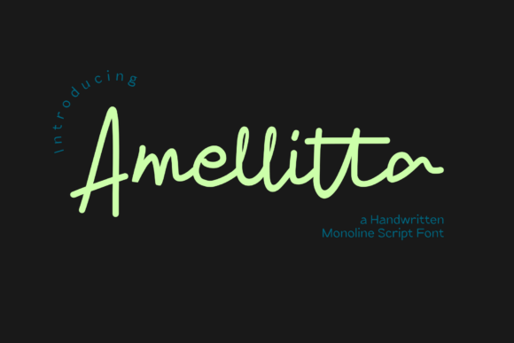 Amellitta Font: Elevating Digital Brand Identity