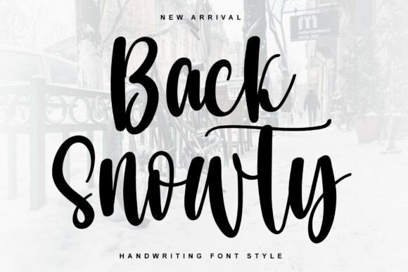 Back Snowty Font: A Designer’s Holiday Campaign Review