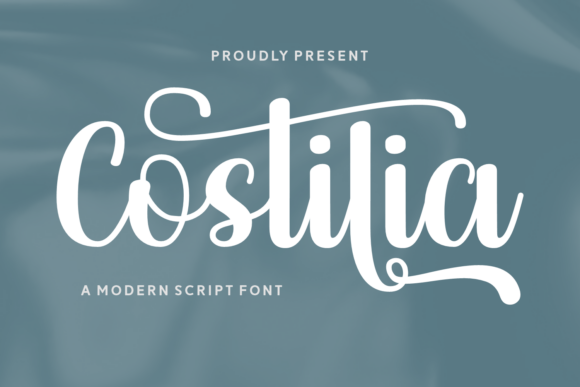 Costilia: Elevating Editorial Design with a Modern Script Font