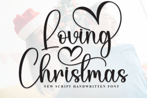 Elegant Script Font: How Loving Christmas Enhances Web Design
