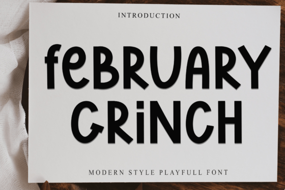 February Grinch: A Playful Script Font for Handmade Labels, Invitations, and Seasonal Designs