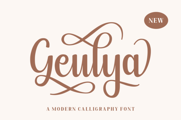 Geulya Font: Elevating Brand Elegance with Modern Calligraphy