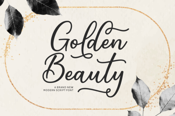 Golden Beauty Font: Elevating My Bakery’s Brand with Elegant Typography