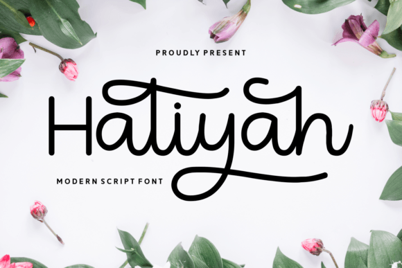 Haliyah: A Modern Script Font for Elegant Editorial Design