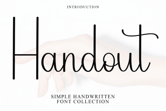 Handout Font: Adding Warmth to Brand Identity Design