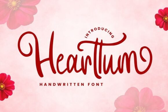 Hearttum Font: Elevating Small Business Branding