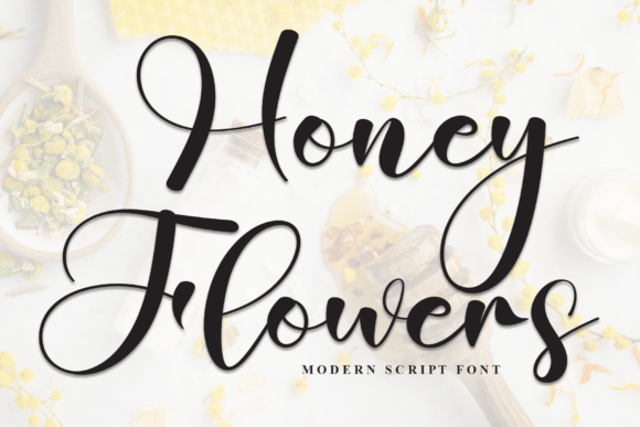 Honey Flowers Font: Elevating Web Design with Elegant Script