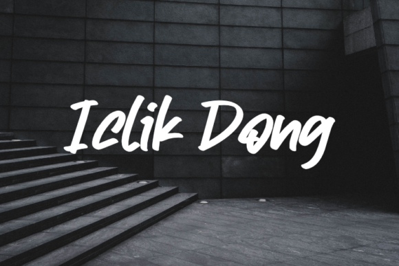Iclik Dong Font: A Delicate Script for Editorial Design