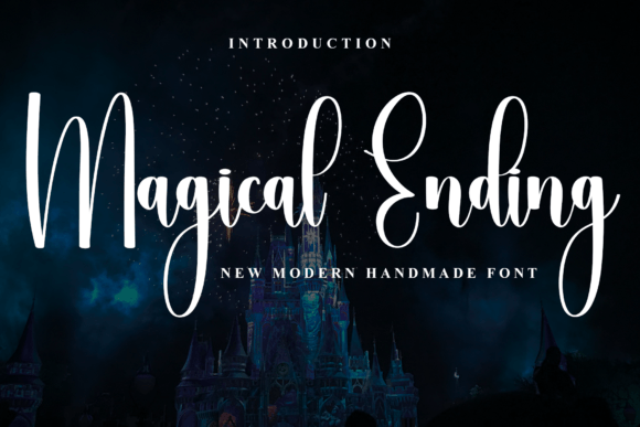 Magical Ending: A Script Font That Elevates Modern Editorial Design