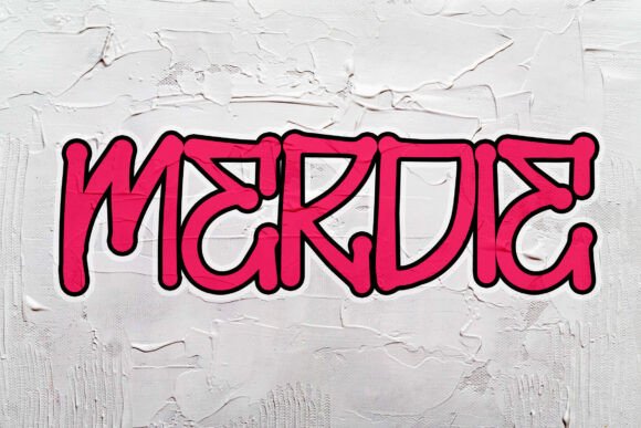 Merdie Font: Adding Hand-Brush Style to Web Layouts