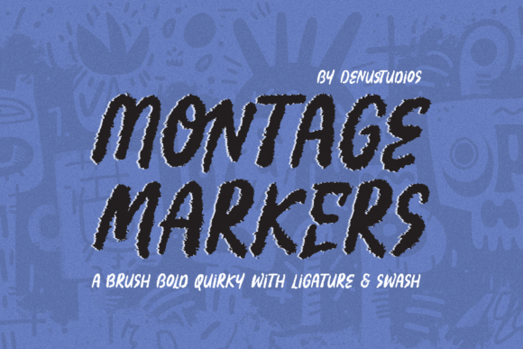Montage Markers Font: Bold Branding for Small Business