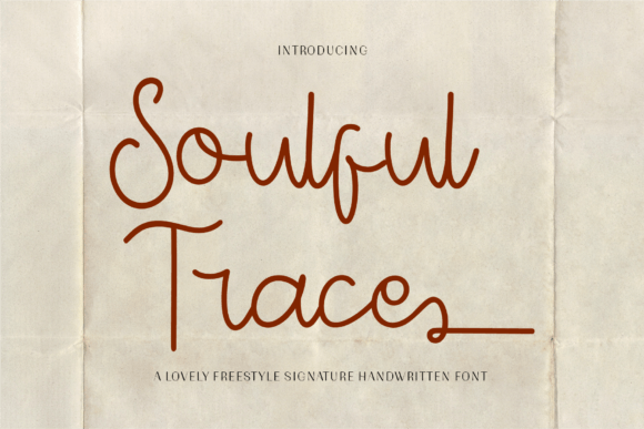 Soulful Trace Font: Elevating Small Business Branding