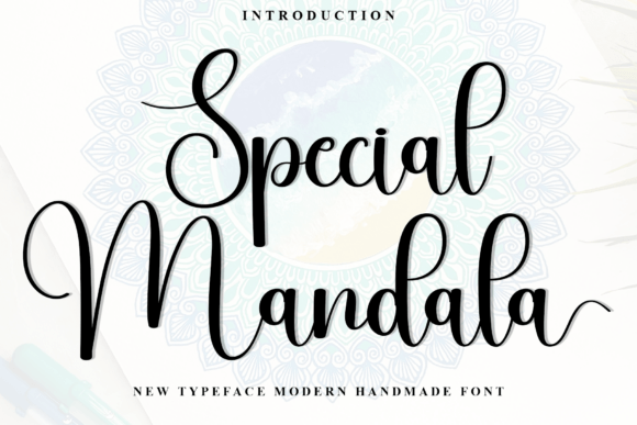 Special Mandala Font: Elevating Small Business Branding