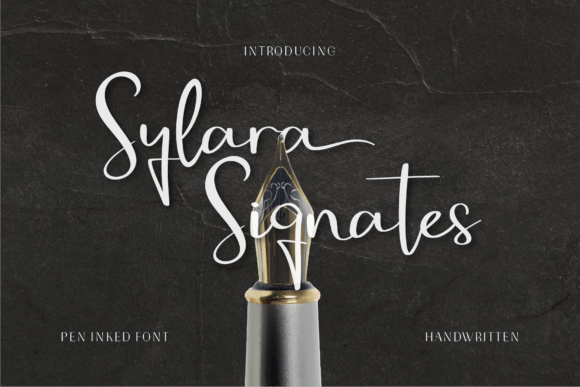 Sylara Signates Font: Real Branding Test