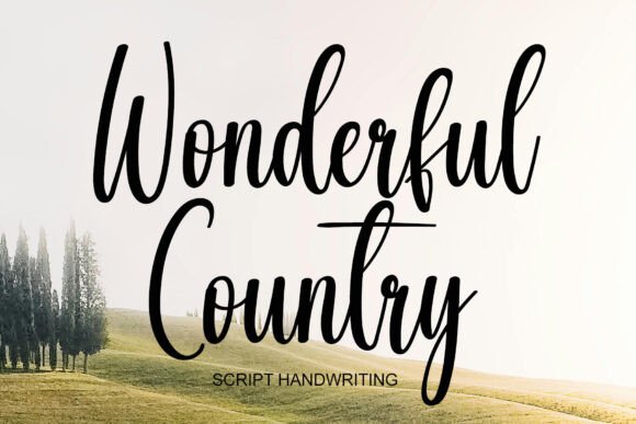 Wonderful Country Font Review for Modern Branding